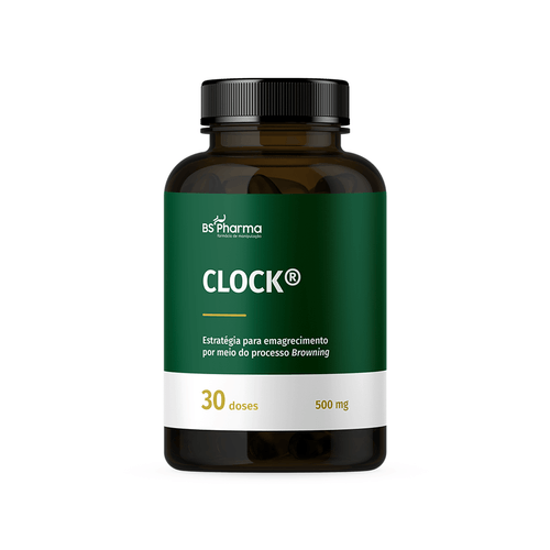 Clock 500 mg 60 Cápsulas/30 doses