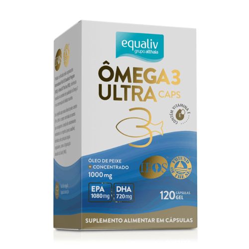 Ômega 3 Ultra Caps Equaliv 120caps Ômega 3 Ultra Caps Equaliv 120caps