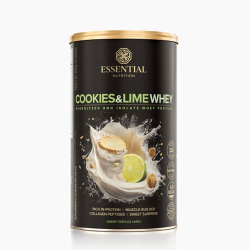 Cookies & Lime Whey Essential Nutrition 405g Cookies & Lime Whey Essential Nutrition 405g