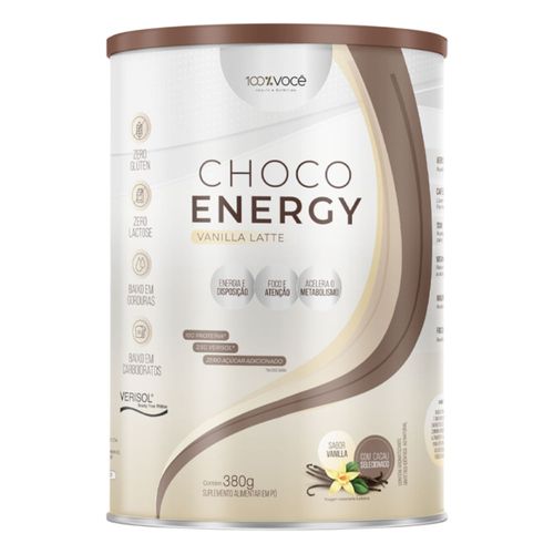 Choco Energy Vanilla 100% Você 380g
