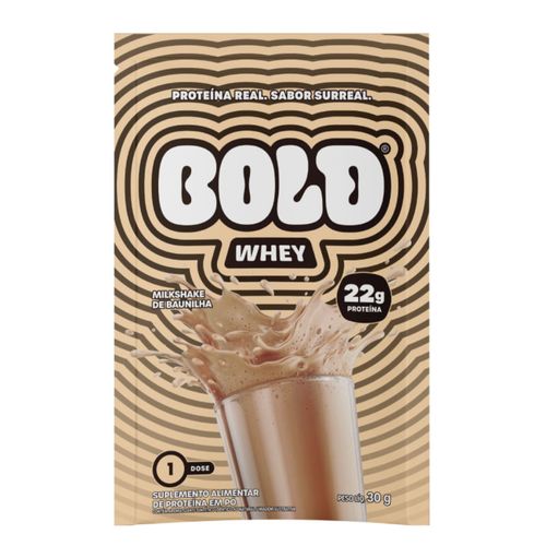 Whey Milkshake de Baunilha Bold 30g