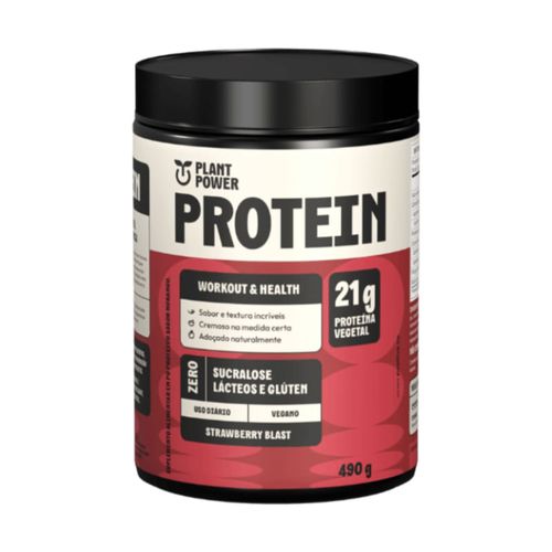 Protein Strawberry Blast Plant Power 490g Protein Strawberry Blast Plant Power 490g