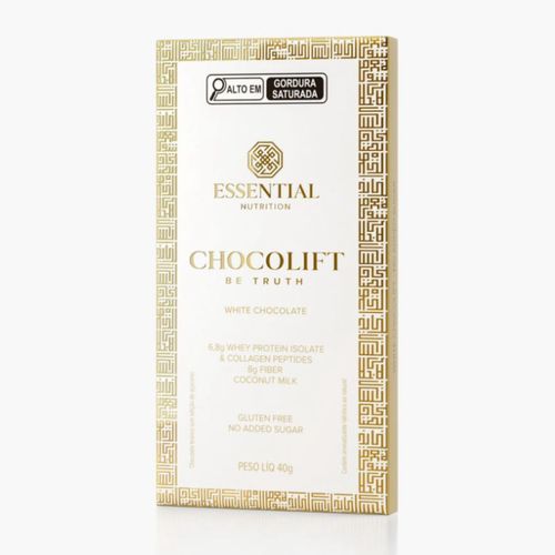 Chocolift Be Truth White Chocolate Essential Nutrition 40g Chocolift Be Truth White Chocolate Essential Nutrition 40g