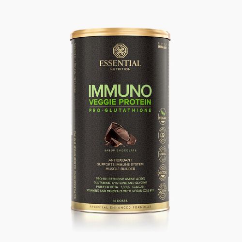 Immuno Veggie Protein Pro-Glutathione Chocolate Essential Nutrition 512,4g Immuno Veggie Protein Pro-Glutathione Chocolate Essential Nutrition 512,4g