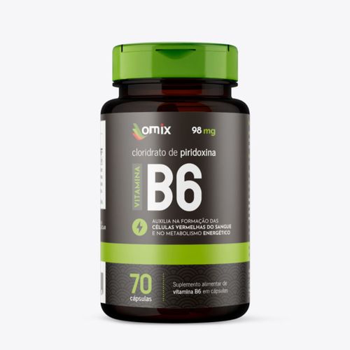 Vitamina B6 Omix 70cáps