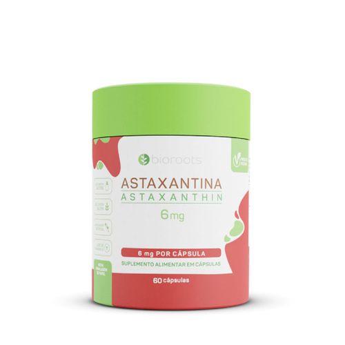 Astaxantina Bioroots 6mg 60Cáps