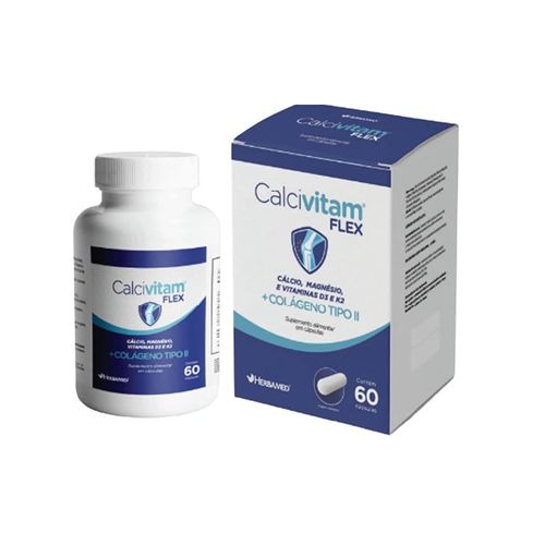 Calcivitam Flex  C/60 Cápsulas