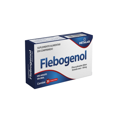 Flebogenol 50mg C/30 Comprimidos - Metalab
