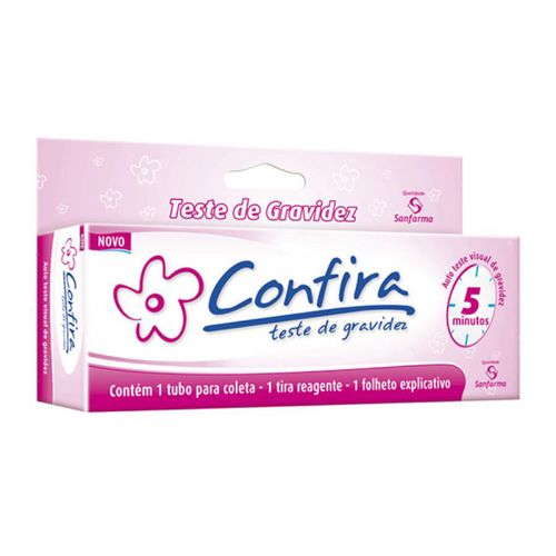 Teste de Gravidez Confira Tira Teste de Gravidez Confira Tira
