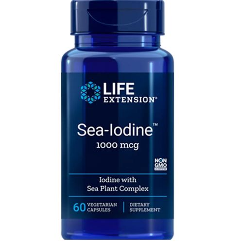 SEA IODINE IODO MARINHO 1000MCG 60 CAPS LIFE EXTENSION SEA IODINE IODO MARINHO 1000MCG 60 CAPS LIFE EXTENSION