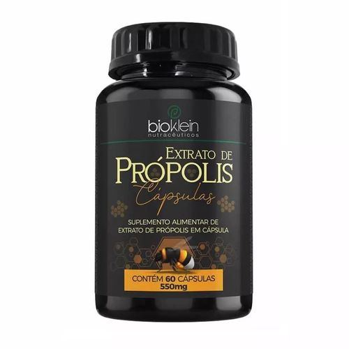EXTRATO DE PROPOLIS 550MG 60 CAPS BIOKLEIN