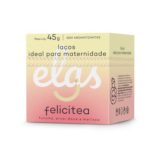 Chá Laços Felicitea 15 Saches 45g Chá Laços Felicitea 15 Saches 45g