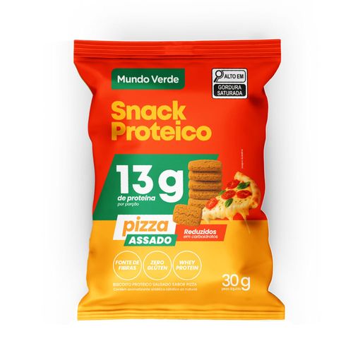 Snack Proteico Pizza Mundo Verde 30g Snack Proteico Pizza Mundo Verde 30g