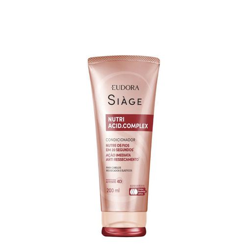 Condicionador Eudora Siage Nutri Acid 200ml 200ml