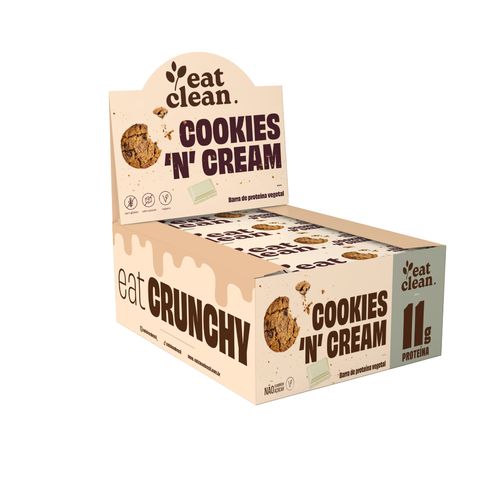Display Barrinha de Proteína - Cookies 'n' cream  (12 unidades) Cookies 'n' cream (12 unidades)