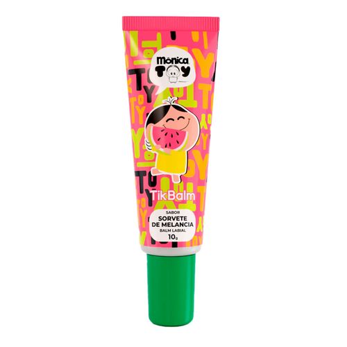 Tik Balm Monica Toy Sorvete de Melancia - Balm Labial 10g NULO