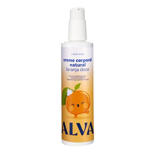 Alva Laranja Doce e Baunilha - Creme Corporal Infantil 250ml 250ml 250ml Alva Laranja Doce e Baunilha - Creme Corporal Infantil 250ml 250ml 250ml