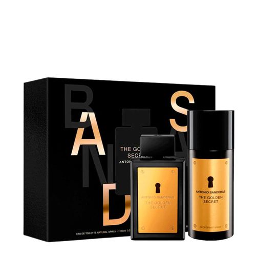 Kit Antonio Banderas The Golden Secret For Men - Eau de Toilette 100ml + Desodorante 150ml 100ml