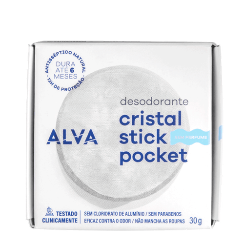 Alva Personal Care Pocket - Desodorante Stick Vegano 30g 30g