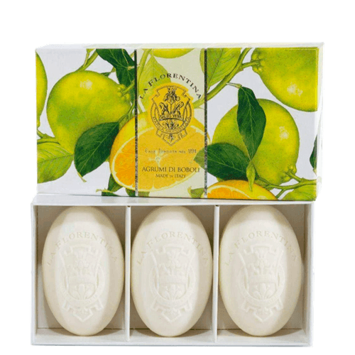 La Florentina Agrumi Di Boboli Citrus - Sabonete Em Barra 3x150g NULO