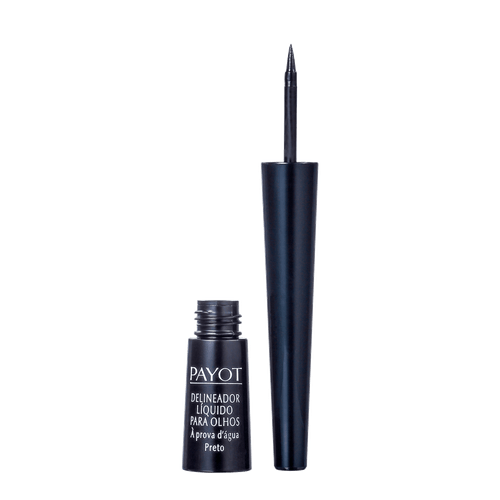 Payot Cor Preto À Prova D'água - Delineador Líquido 2,5ml Preto