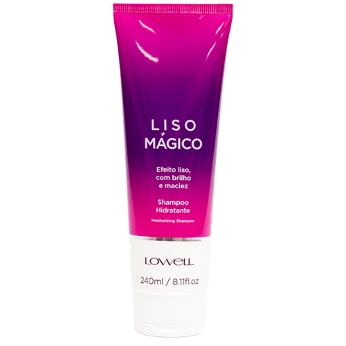 Lowell Liso Mágico - Shampoo Hidratante 240ml 240ml Lowell Liso Mágico - Shampoo Hidratante 240ml 240ml