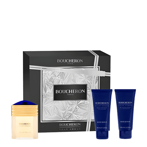 Kit Boucheron Pour Homme Eau de Parfum 100ml + After Shave Balm 100ml + Shower Gel 100ml NULO NULO