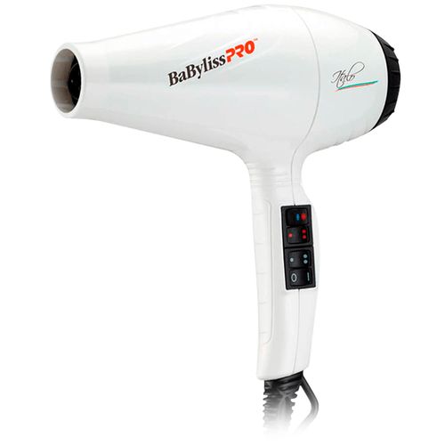 Babyliss Pro Italo Colors Branco 2000W - Secador de Cabelo 220V NULO