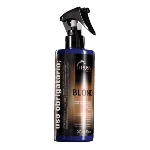 Truss Uso Obrigatório Blond - Tratamento Reconstrutor 260ml 260ml