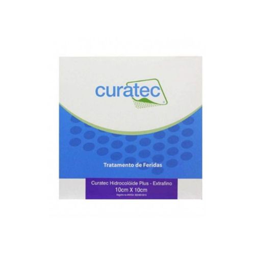 Curatec Hidrocolóide Plus Extrafino 10x10cm Unidade Extra Fino Único Único Curatec Hidrocolóide Plus Extrafino 10x10cm Unidade Extra Fino Único Único