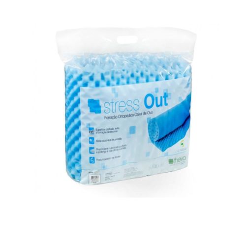 Forracao Ortopedica Stress Out Theva Caixa de Ovo Solteiro S33 Forracao Ortopedica Stress Out Theva Caixa de Ovo Solteiro S33