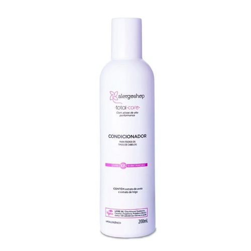 Condicionador Hipoalergênico Total Care Alergoshop 200ml