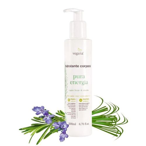 Hidratante Corporal Pura Energia WNF 200ml 200ml Incolor