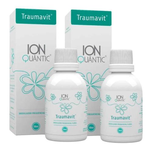 KIT 2 Traumavit Ionquântic Fisioquântic 50ml KIT 2 Traumavit Ionquântic Fisioquântic 50ml
