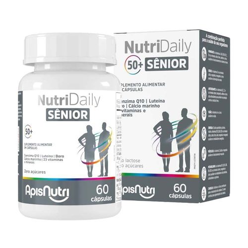 NutriDaily Sênior ApisNutri 60 Cápsulas NutriDaily Sênior ApisNutri 60 Cápsulas
