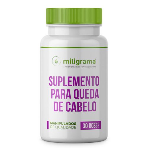 Suplemento para queda de cabelo 30 doses 30 Doses
