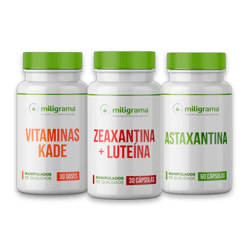 Suplementos para visão saudável