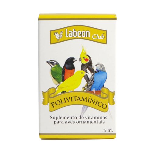 Suplemento Alcon Labcon Club Polivitamínico 15ml Suplemento Alcon Labcon Club Polivitamínico 15ml
