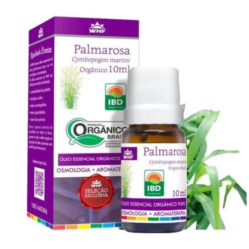 Óleo Essencial Palmarosa WNF 10ml Óleo Essencial Palmarosa WNF 10ml