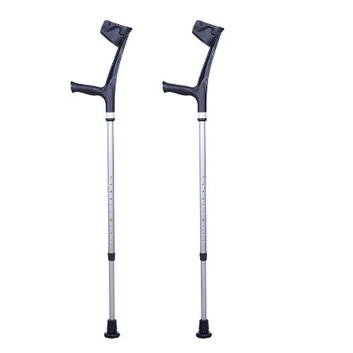 Muleta Canadense Fixa Mercur Preta Par Único