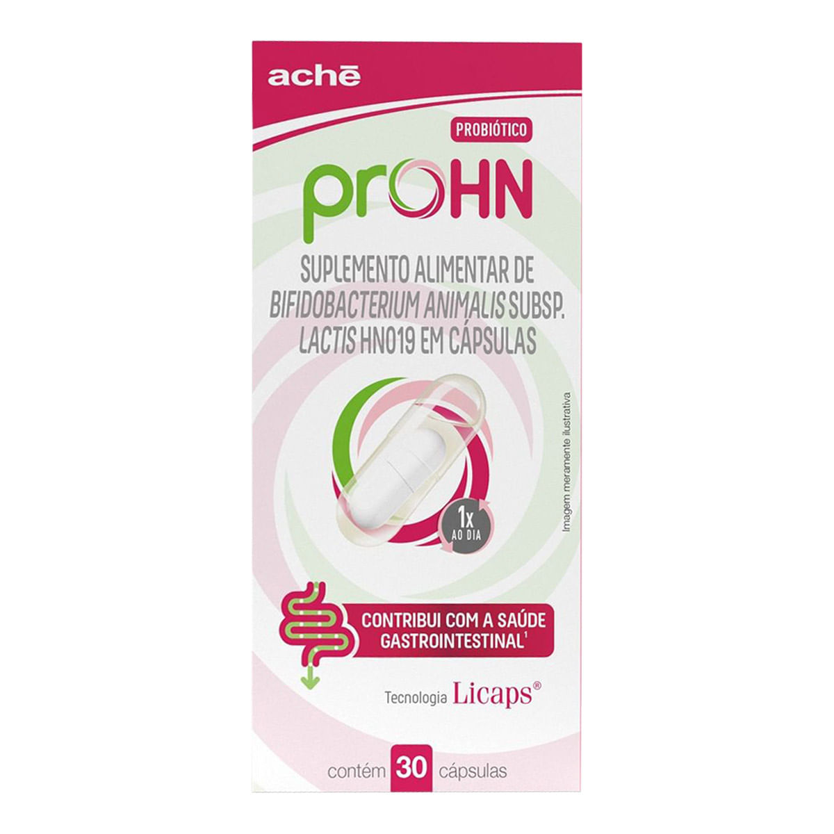 Probiótico ProHN Aché 30 Cápsulas