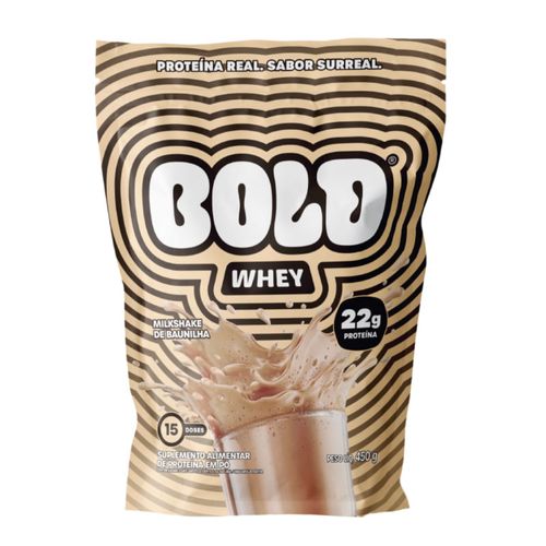 Whey Milkshake de Baunilha Bold 450g Whey Milkshake de Baunilha Bold 450g
