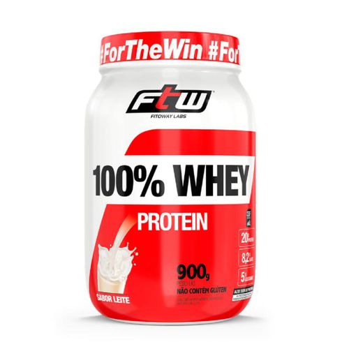 100% Whey Leite FTW 900g 100% Whey Leite FTW 900g