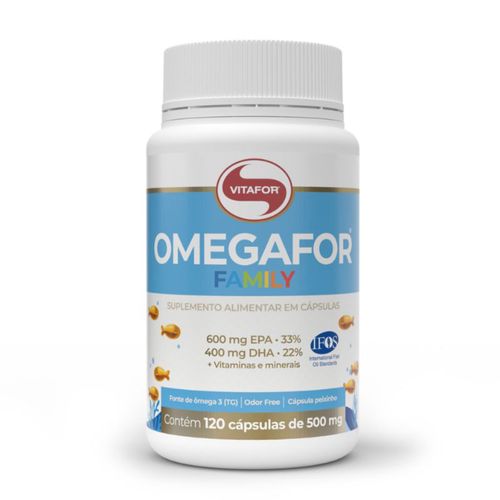Omegafor Family Vitafor 500mg 120caps Omegafor Family Vitafor 500mg 120caps