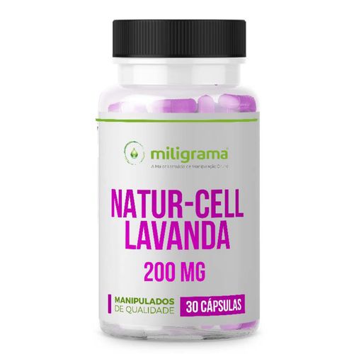 Natur-Cell Lavanda 200mg 30 cápsulas Natur-Cell Lavanda 200 mg 30 cápsulas