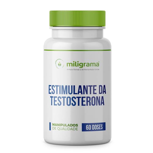 Estimulante da testosterona 60 doses Sem Sabor/Aroma 60 cápsulas Estimulante da testosterona 60 doses Sem Sabor/Aroma 60 cápsulas
