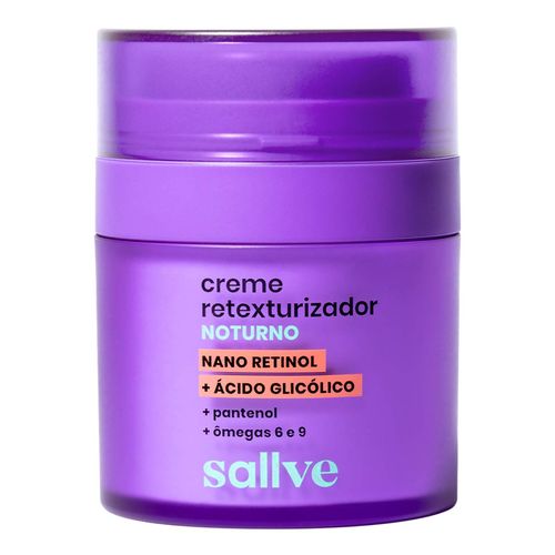 Kit Sallve Creme Retexturizador Noturno 30g + Sérum Antiolheiras 15g Kit Sallve Creme Retexturizador Noturno 30g + Sérum Antiolheiras 15g