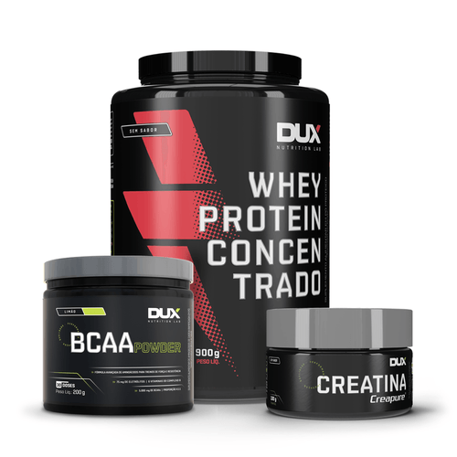 WPC Cappuccino + BCAA Laranja Cappuccino 900g + Creatina 100g