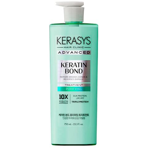 Kerasys Advanced Keratin Bond Purifying Treatment - Condicionador 600ml 600ml Kerasys Advanced Keratin Bond Purifying Treatment - Condicionador 600ml 600ml
