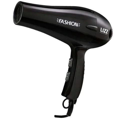 Lizz Professional Fashion Preto 2200W - Secador de Cabelos 220v NULO 220V Lizz Professional Fashion Preto 2200W - Secador de Cabelos 220v NULO 220V